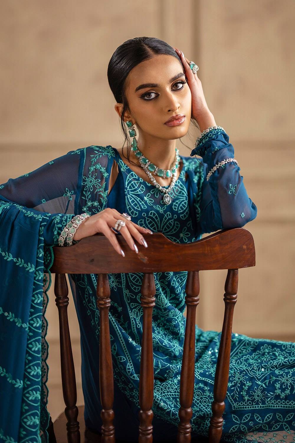 Gul Ahmed | Festive Eid 25 | LE-52004 by Maria Faisal - Registered Vendor of : Gul Ahmed - type : Ladies Clothes - 100% original wedding dresses