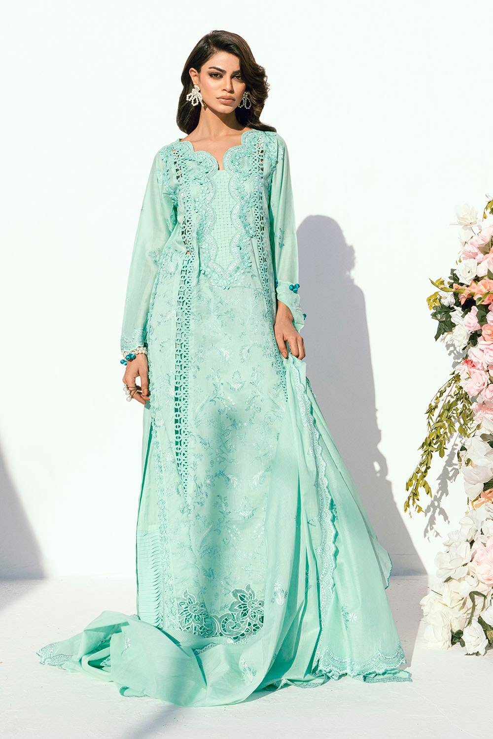 Gul Ahmed | Gul Nilofer 25 | DN-52013 by Maria Faisal - Registered Vendor of : Gul Ahmed - type : Ladies Clothes - 100% original wedding dresses