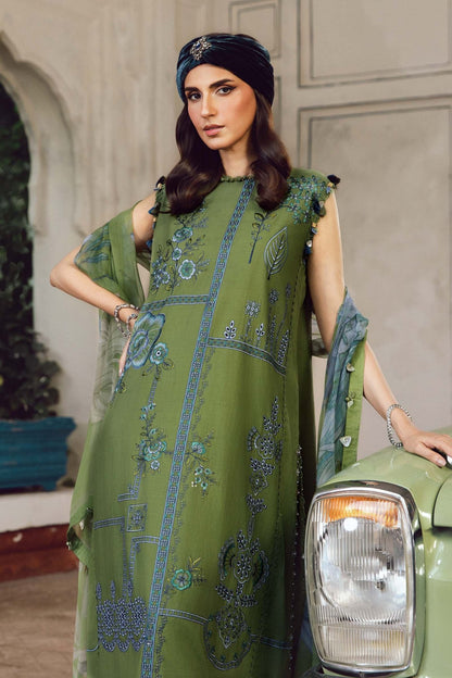 Maria B | M Prints Winter 25 |  MPT-2701-A - Casual Dress - available at Maria Faisal in UK and USA.