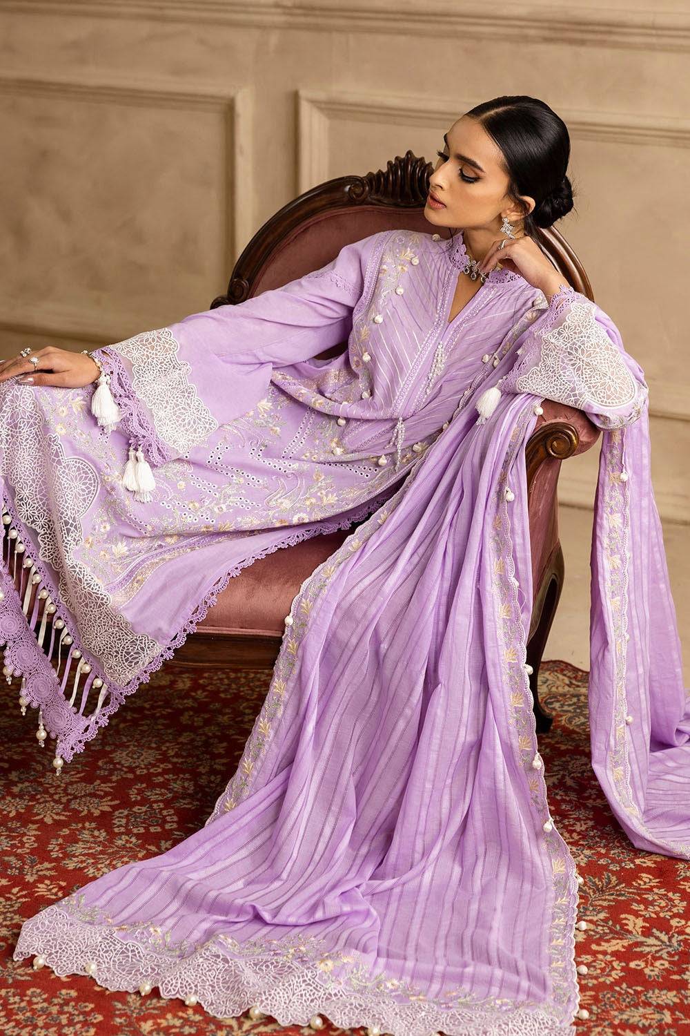 Gul Ahmed | Festive Eid 25 | PM-52034 by Maria Faisal - Registered Vendor of : Gul Ahmed - type : Ladies Clothes - 100% original wedding dresses