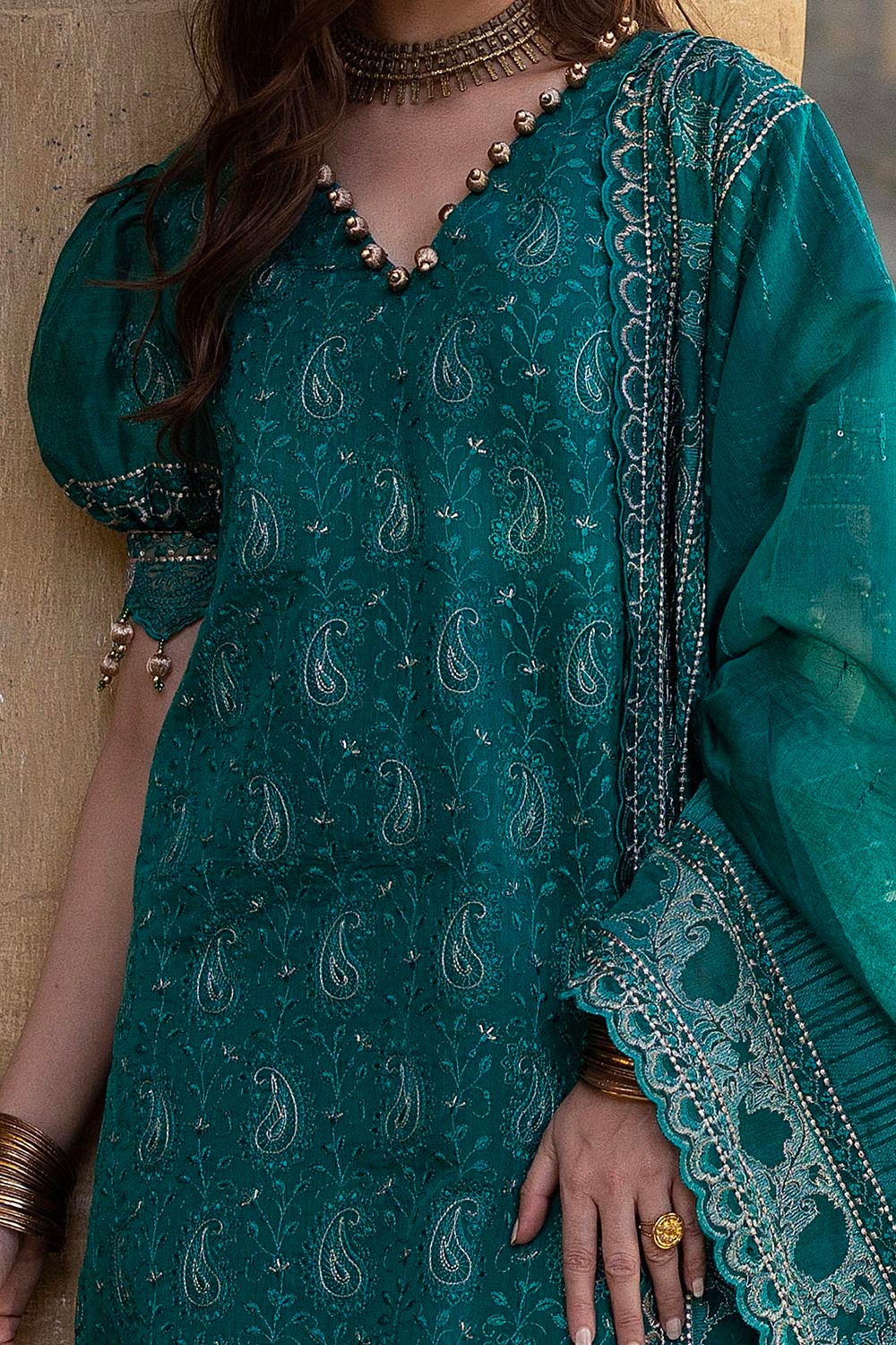Gul Ahmed | Festive Eid 25 | FE-52032 by Maria Faisal - Registered Vendor of : Gul Ahmed - type : Ladies Clothes - 100% original wedding dresses