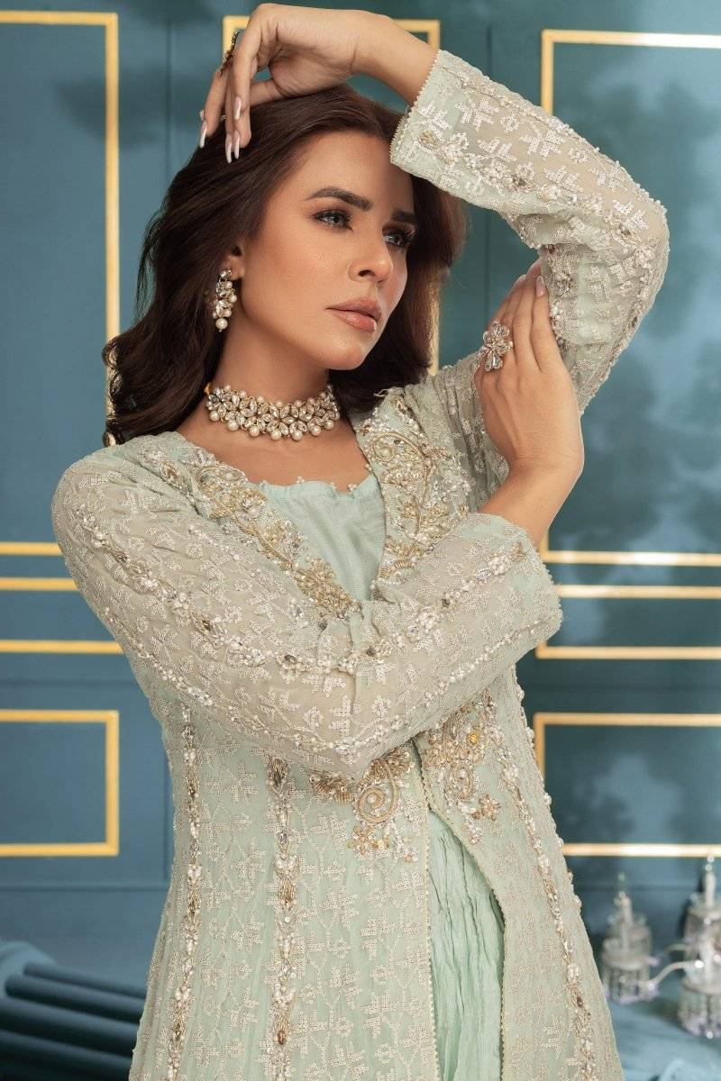 Panache | Pret | Enchanted Oasis by Maria Faisal - Registered Vendor of : Panache By Mona - type : Ladies Clothes - 100% original wedding dresses