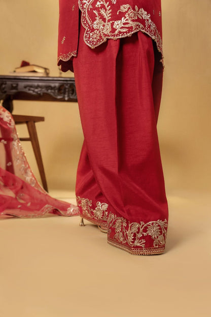 Enzo | Celia Formals | Lyra - is Red dress from Enzo - Ladies Clothes - Maria Faisal