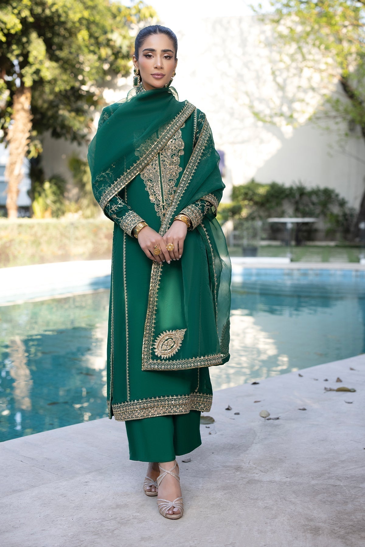 Erum Khan | Shahzeen Eid Collection | PEACOCK - Waniyas