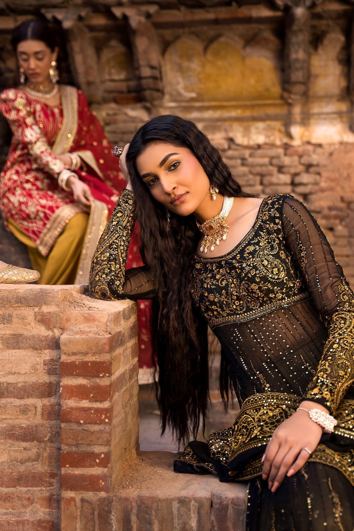 Erum Khan | Shezadian Luxe Formals | ZEENAT - Waniyas