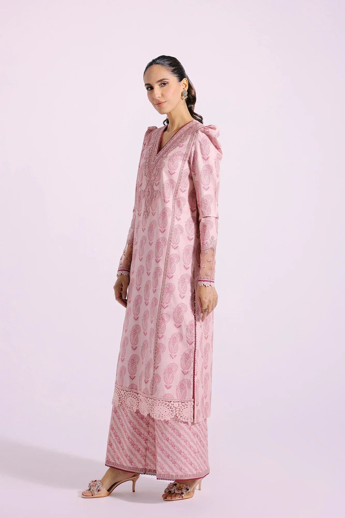 Ethnic | Rozana Collection SS 24 | E0403/203/328 - Ladies Clothes - Maria Faisal