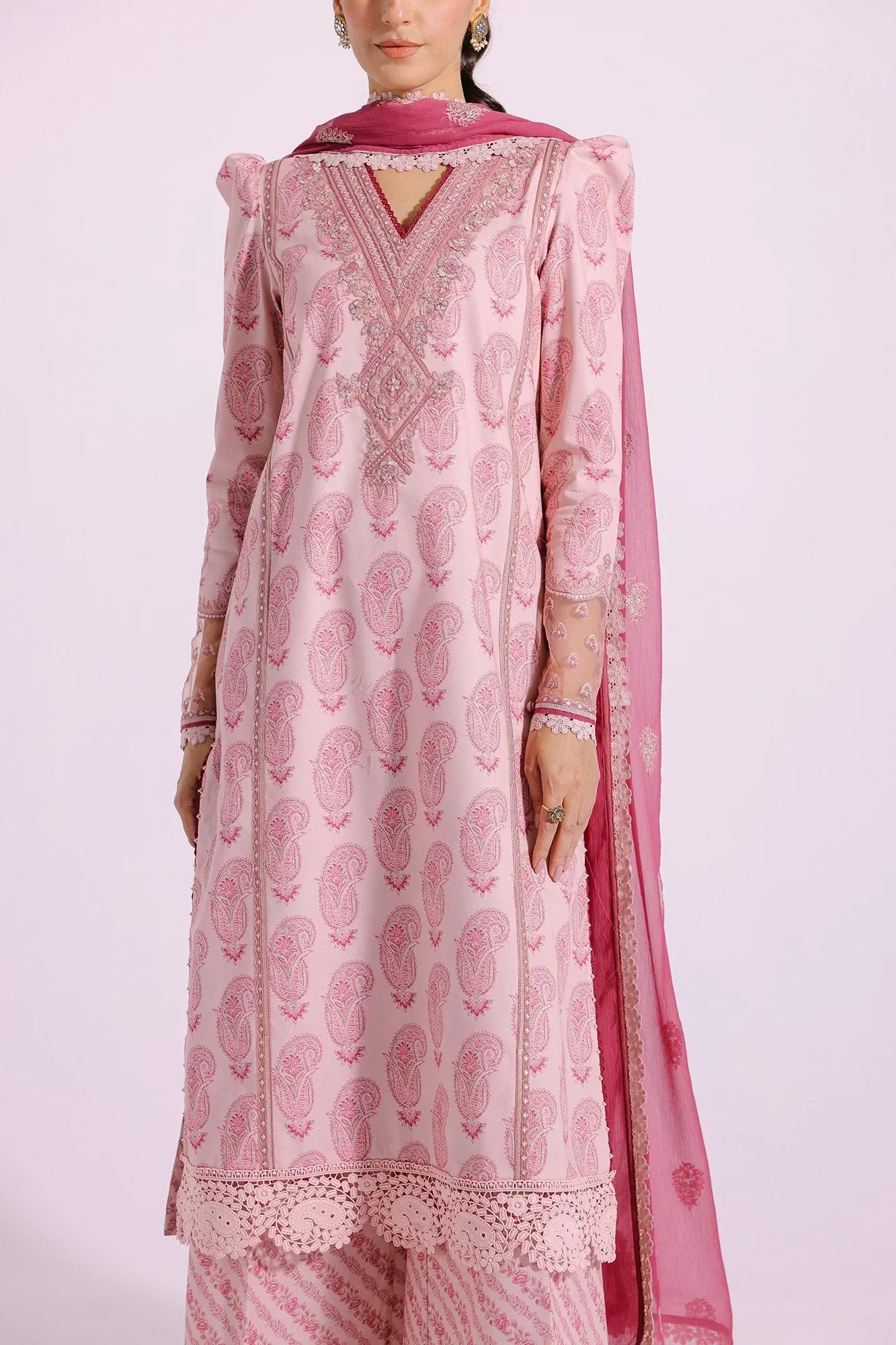 Ethnic | Rozana Collection SS 24 | E0403/203/328 - Ladies Clothes - Maria Faisal