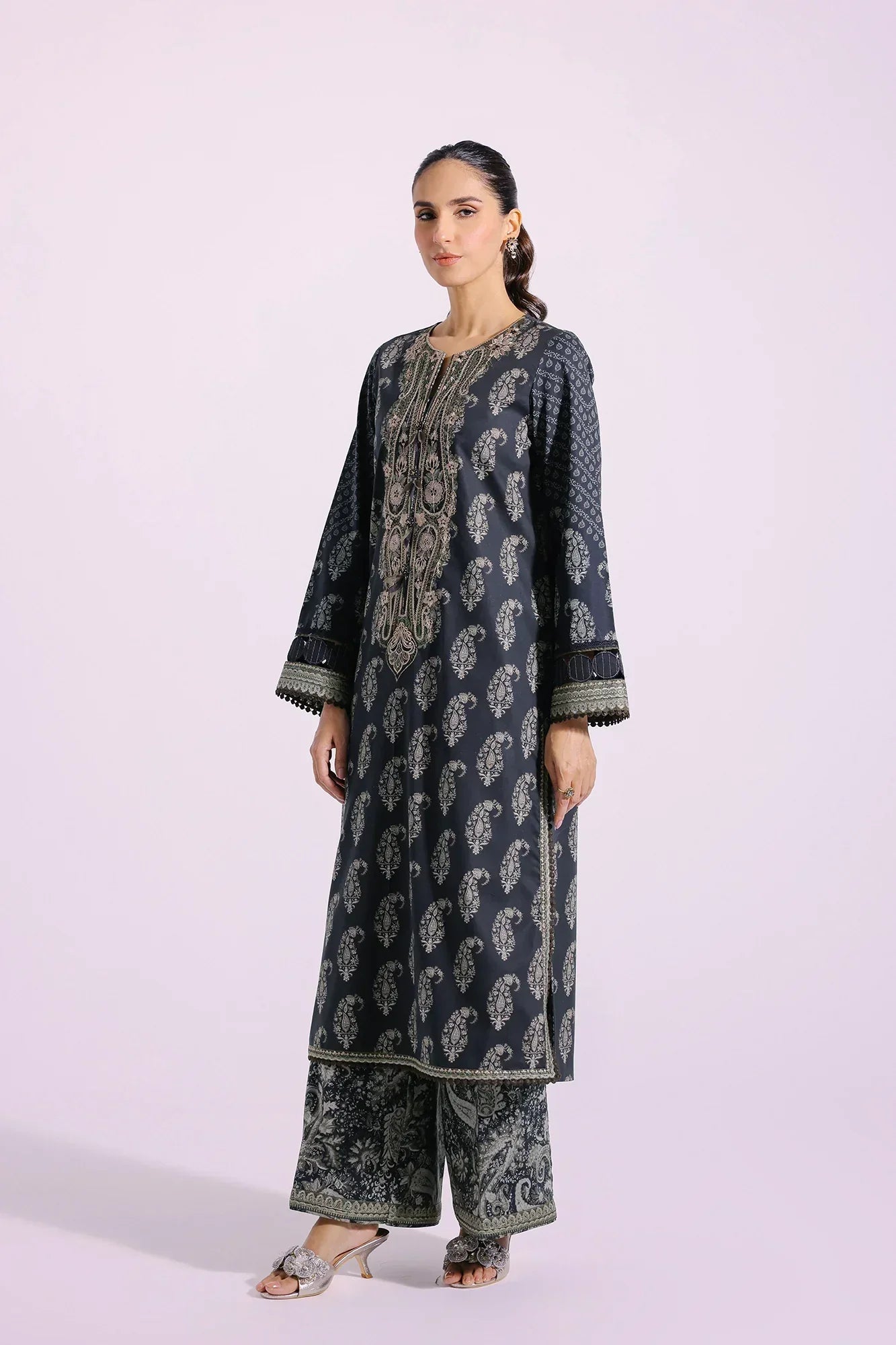 Ethnic | Rozana Collection SS 24 | E0405/203/116 - Ladies Clothes - Maria Faisal