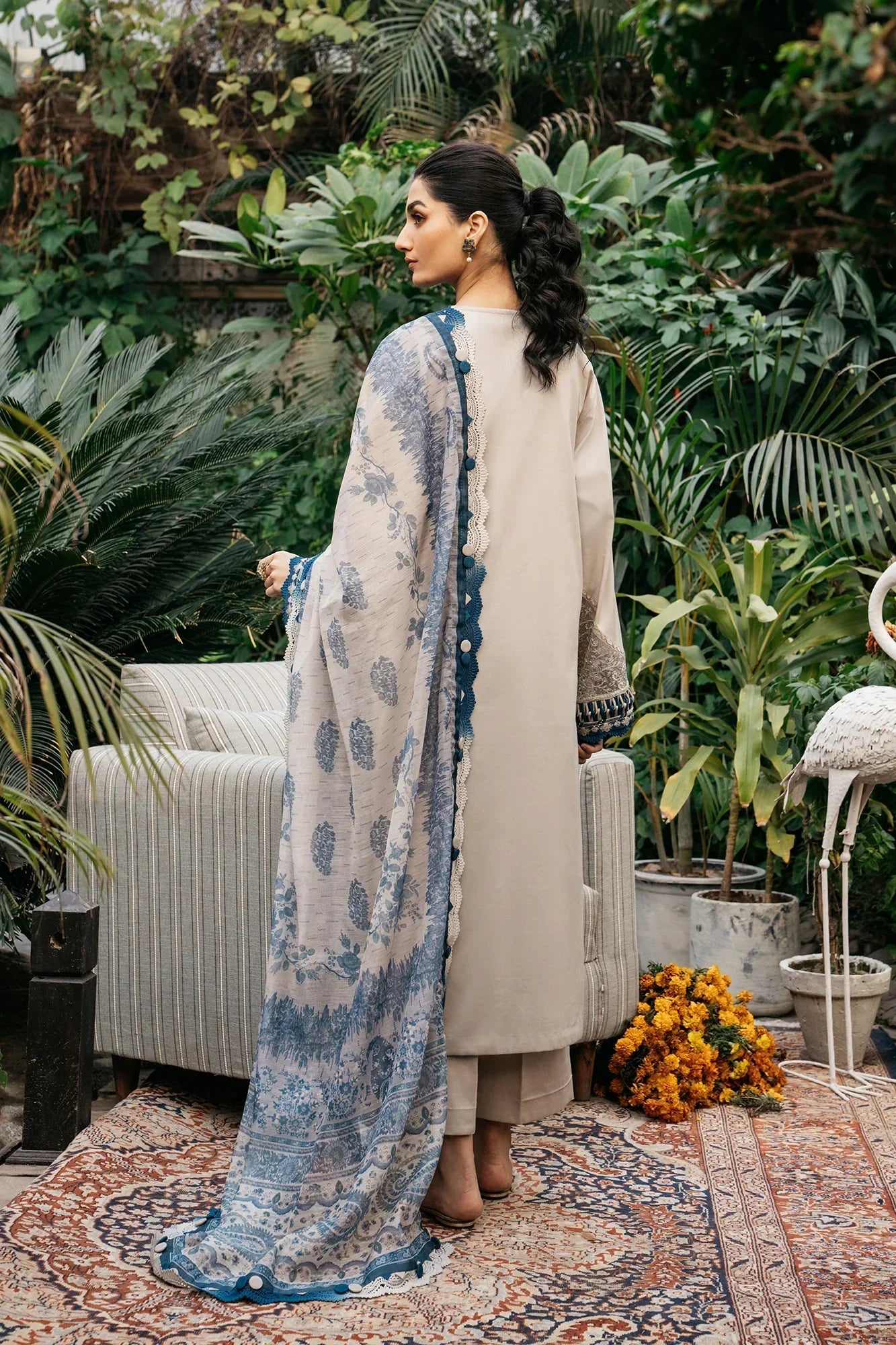 Ethnic | Rozana Collection SS 24 | E0408/203/004 - Ladies Clothes - Maria Faisal