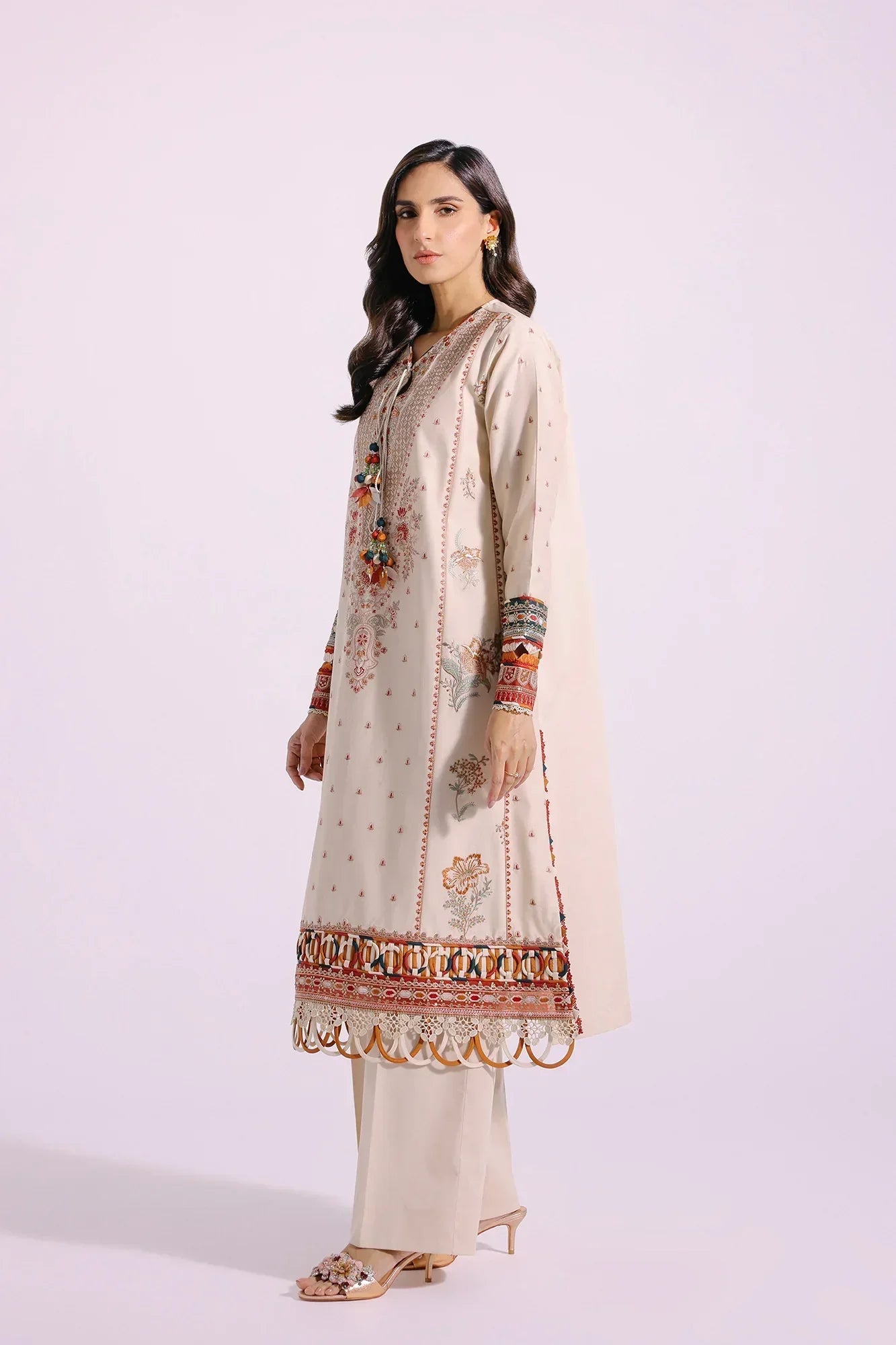Ethnic | Rozana Collection SS 24 | E0409/203/226 - Ladies Clothes - Maria Faisal