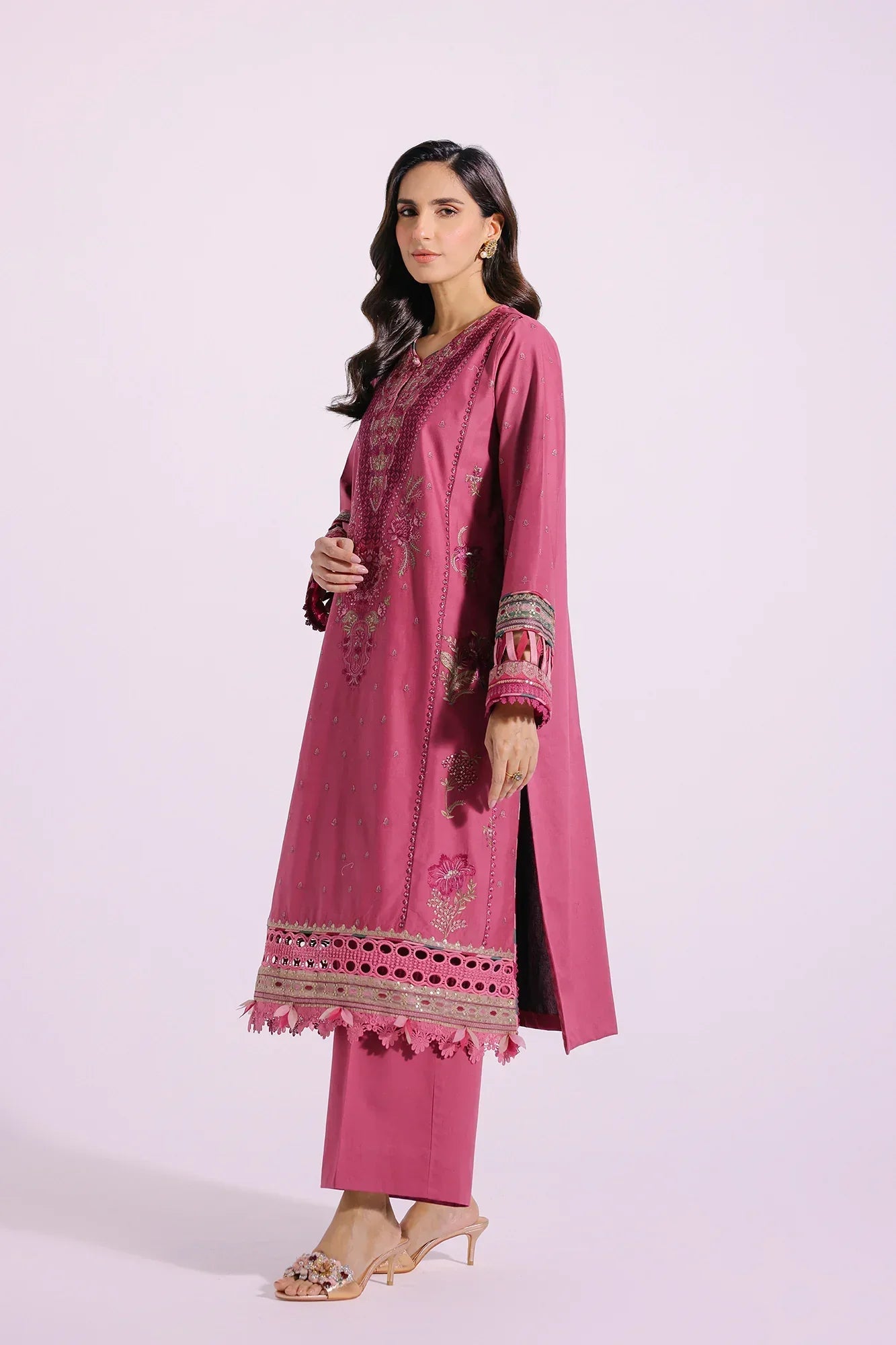 Ethnic | Rozana Collection SS 24 | E0409/203/409 - Luxury - Maria Faisal