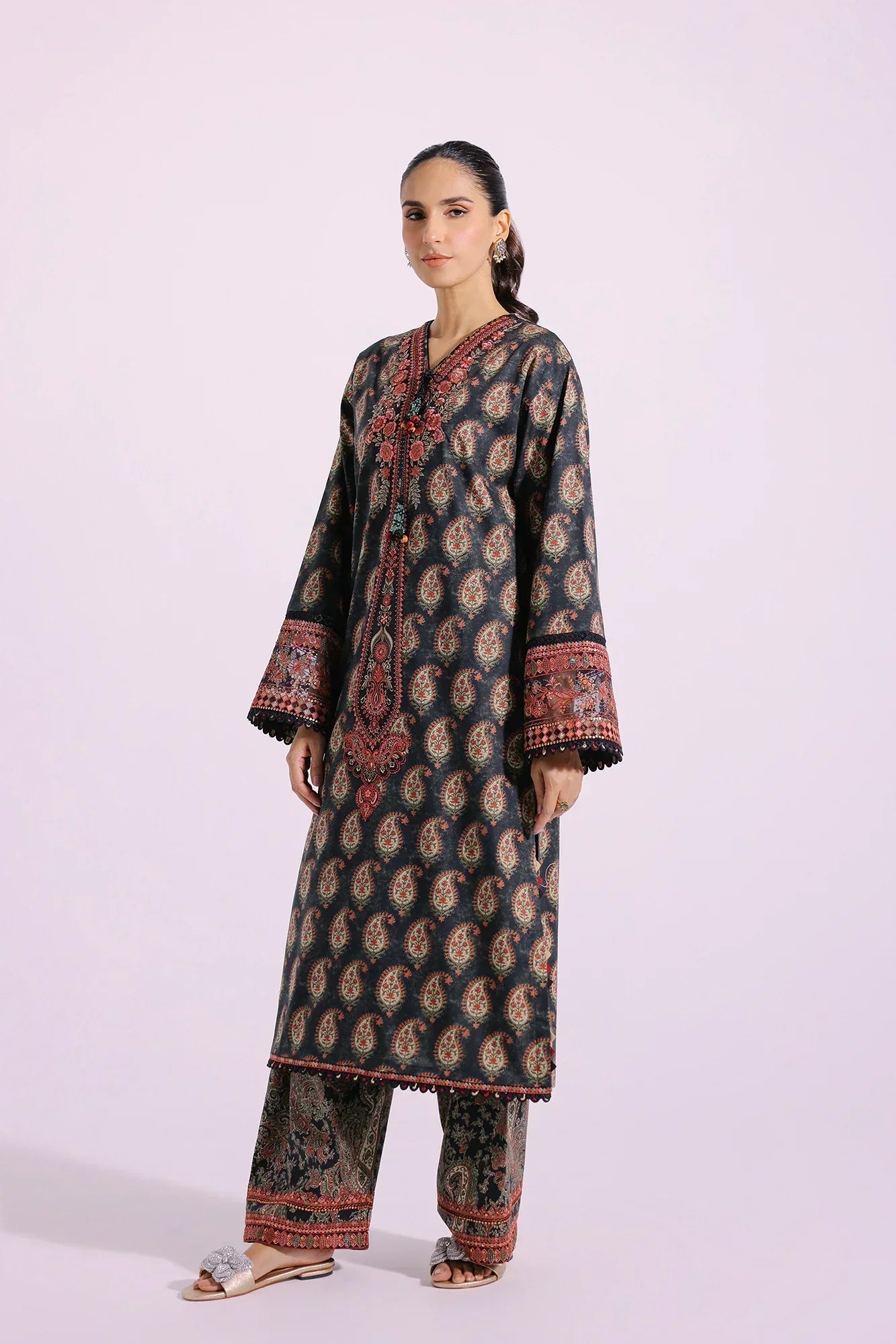 Ethnic | Rozana Collection SS 24 | E0414/203/116 - Ladies Clothes - Maria Faisal