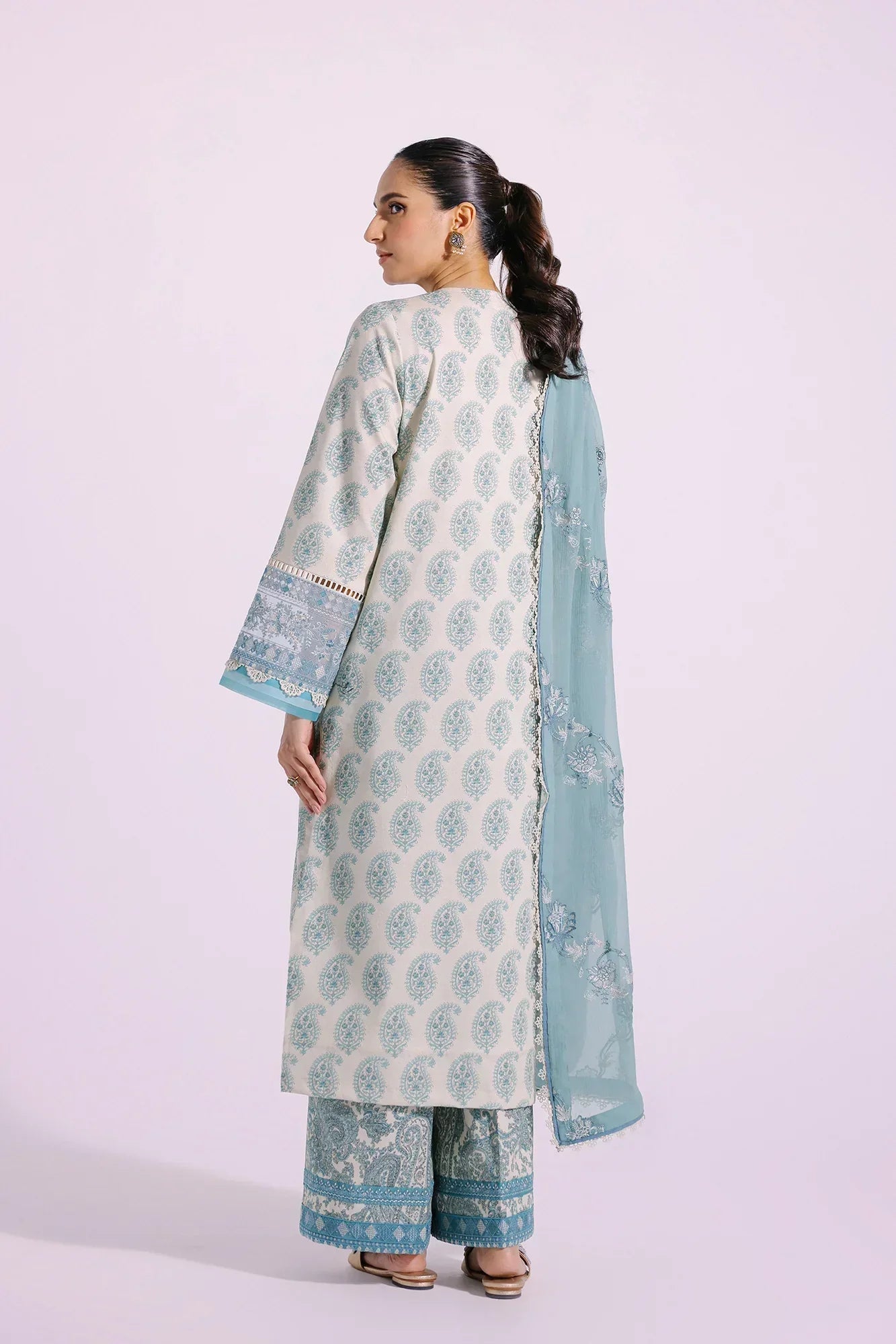 Ethnic | Rozana Collection SS 24 | E0414/203/130 - Ladies Clothes - Maria Faisal