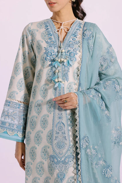 Ethnic | Rozana Collection SS 24 | E0414/203/130 - Ladies Clothes - Maria Faisal