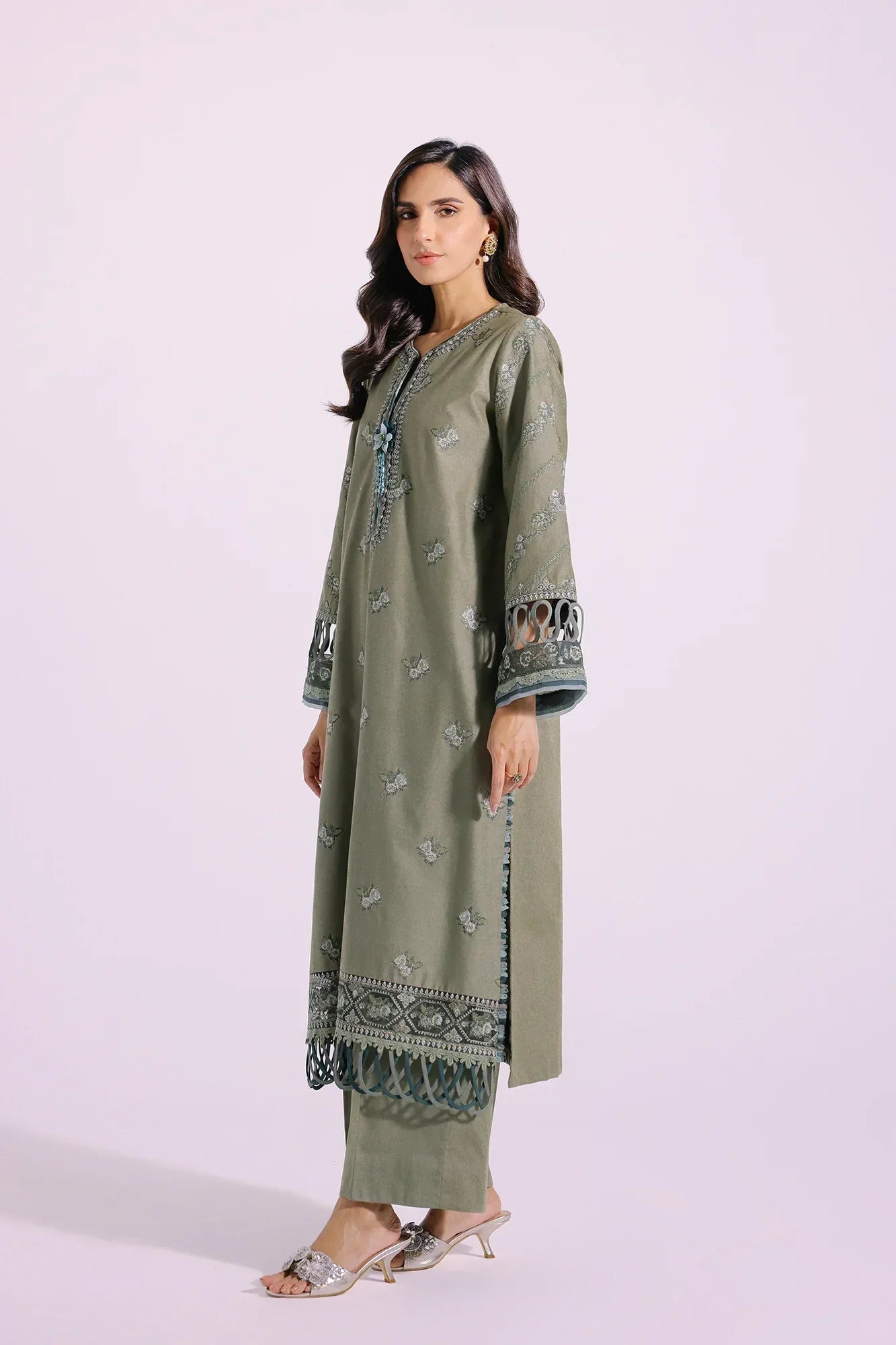 Ethnic | Rozana Collection SS 24 | E0415/203/127 - Ladies Clothes - Maria Faisal