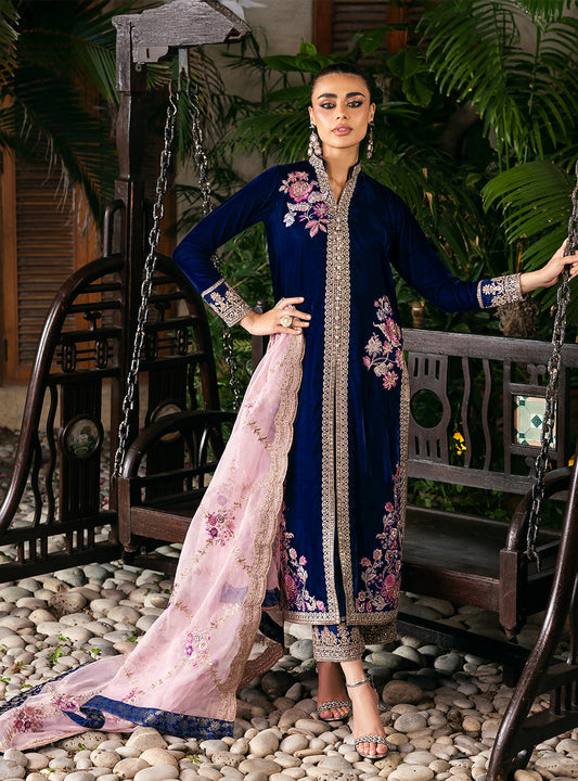 Zainab Chottani | Velvet 25 | Meher - Formal Dress - available at Maria Faisal in UK and USA.
