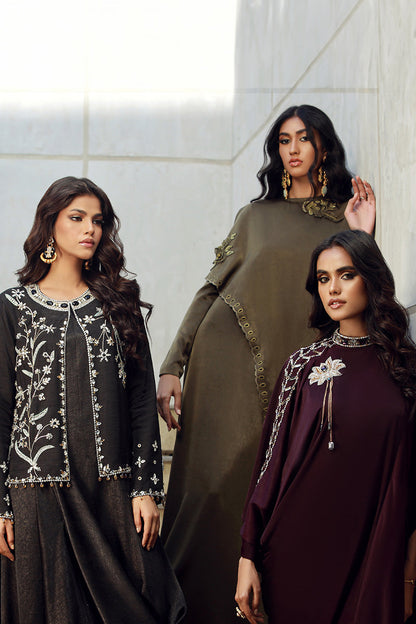 Wardha Saleem | Luxury Pret Fusion Wear | KHLOE (2PC) - Ladies Clothes 