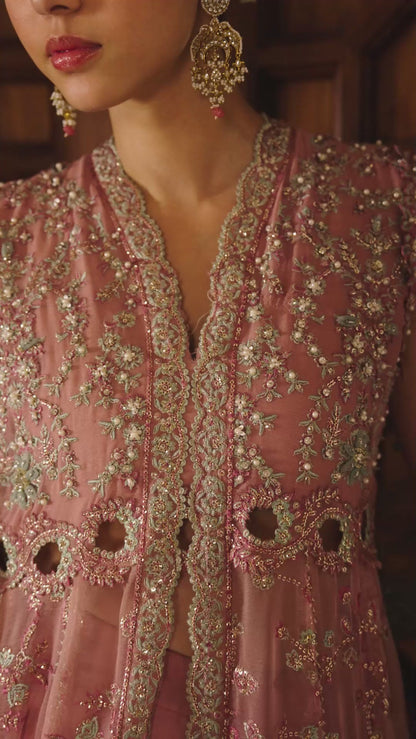 Rangrasiya | Chiffon Formals | Mahiba - Formal Dress - available at Maria Faisal in UK and USA.