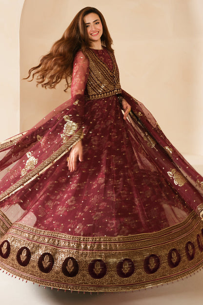 Jazmin | Velvet Edit 24 | VF-2033 - Ladies Clothes - Maria Faisal