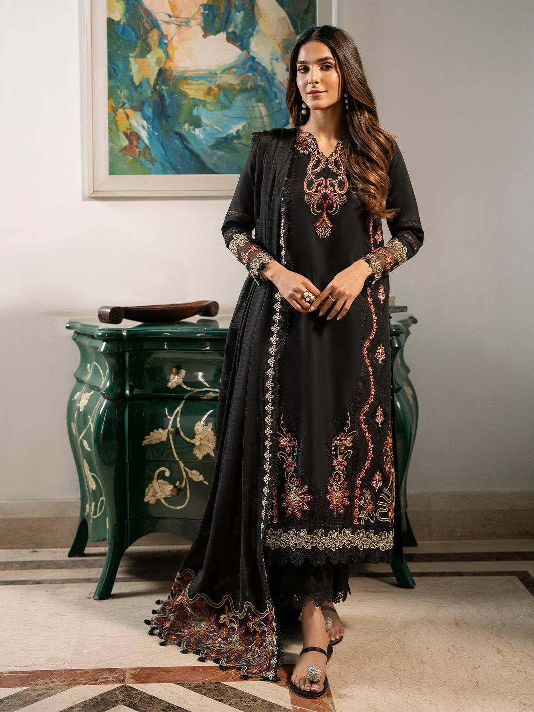 Izel | Mahveen Festive Lawn 25 | FAHIMA by Maria Faisal - Registered Vendor of : Izel - type : Ladies Clothes - 100% original wedding dresses