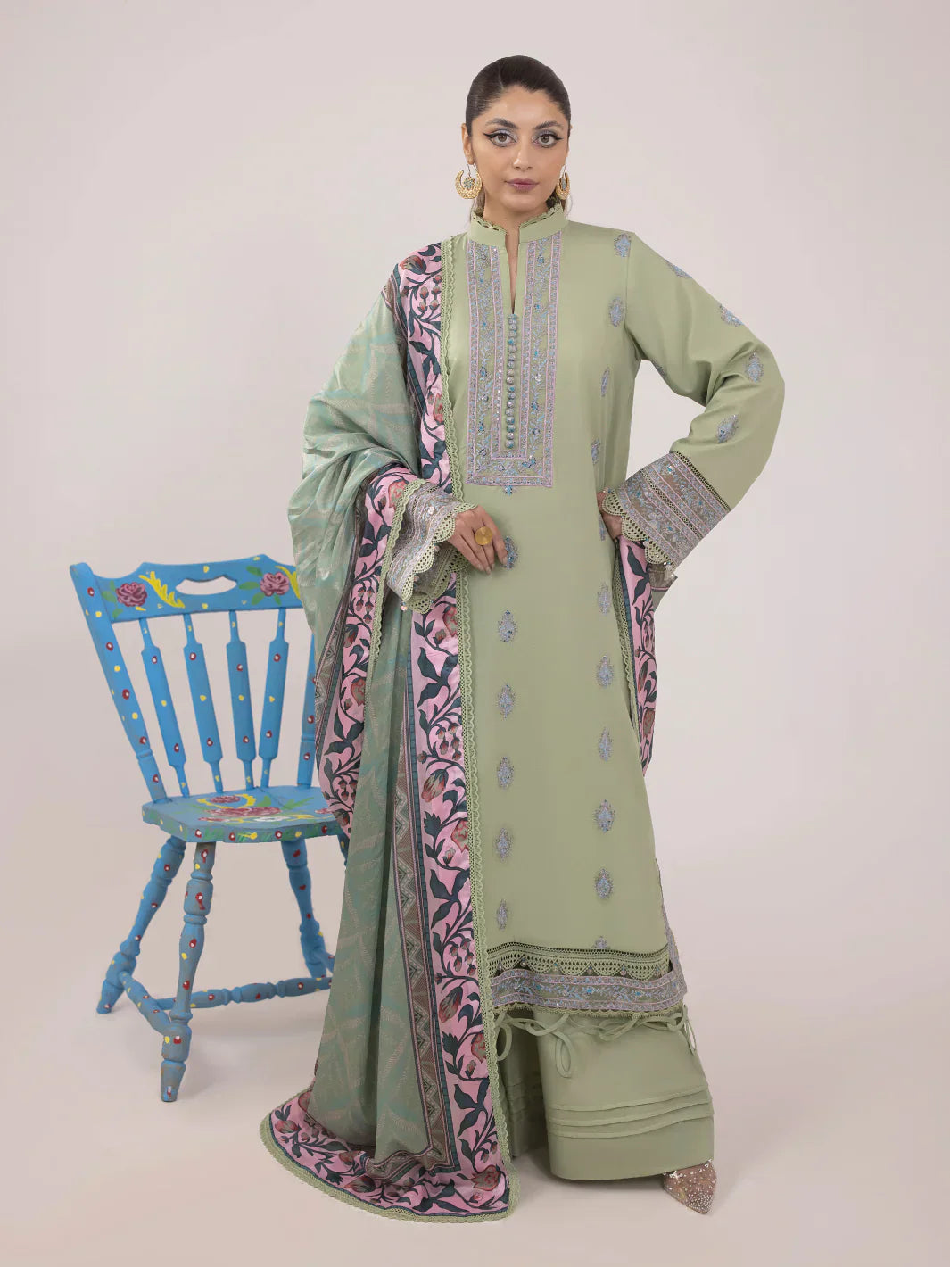 Ittehad | Faiza Faisal Rangeeli Lawn 24 | Pino