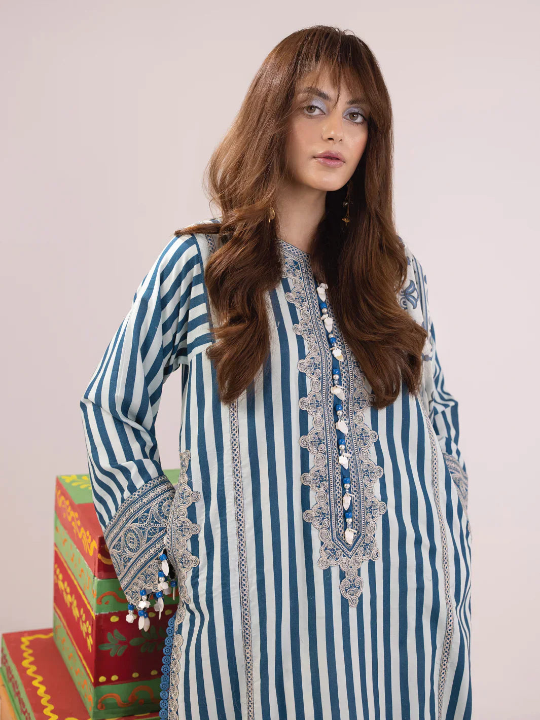 Ittehad | Faiza Faisal Rangeeli Lawn 24 | Albeli