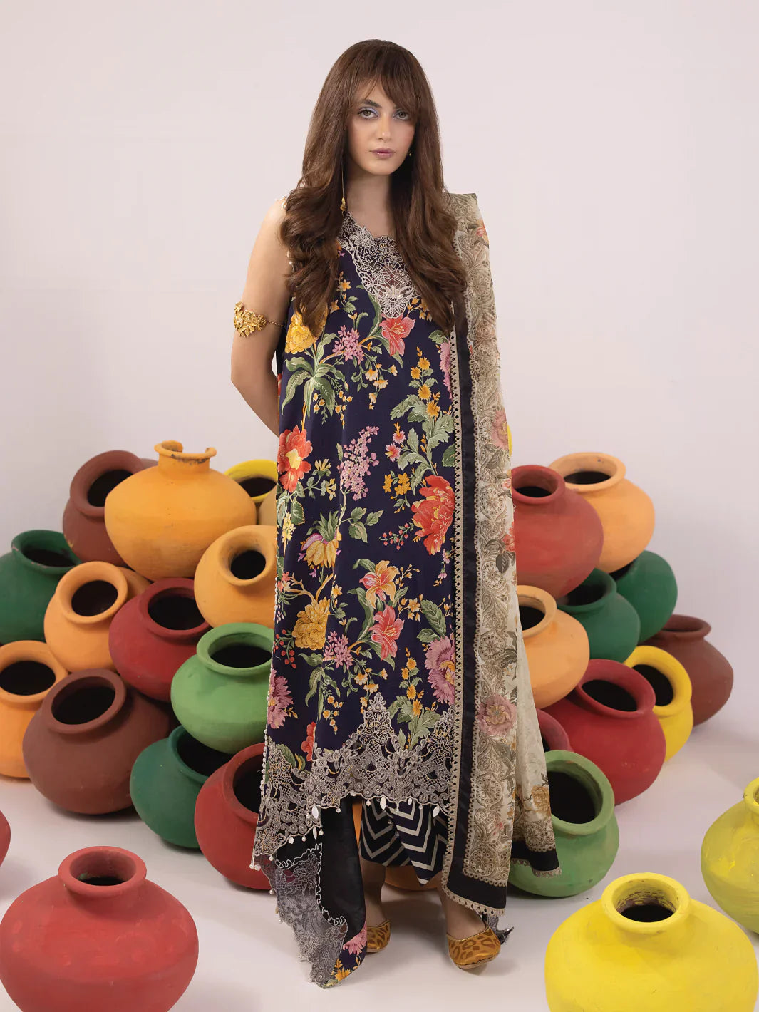 Ittehad | Faiza Faisal Rangeeli Lawn 24 | Champa