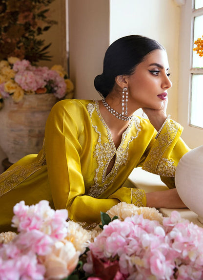 Farah Talib Aziz | Mayna Festive Luxe | Veesta Lime