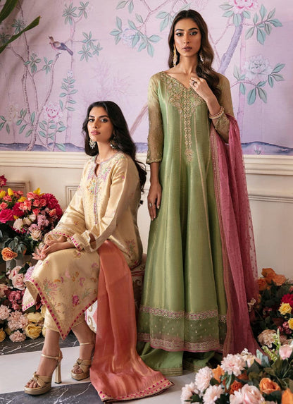 Farah Talib Aziz | Mayna Festive Luxe | ANISA APPLE GREEN