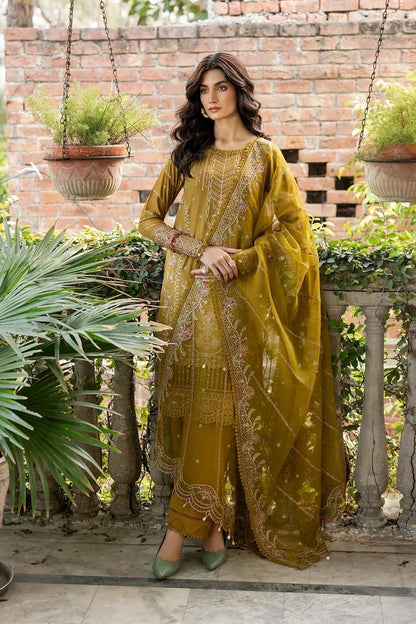 Farasha | Bahaar Embroidered Lawn | Summer Bloom - Ladies Clothes - Maria Faisal