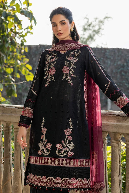Farasha | Bahaar Embroidered Lawn | Twilight Bloom - Ladies Clothes - Maria Faisal