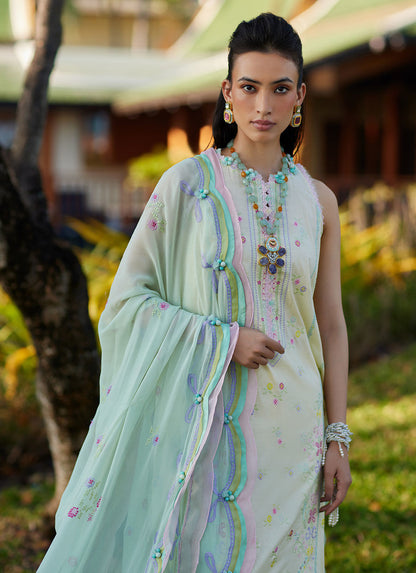 Farah Talib Aziz | Suay Lawn 24 | VAIA YELLOW - Ladies Clothes - Maria Faisal