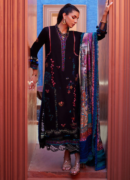 Farah Talib Aziz | Suay Lawn 24 | ILARIA BLACK - Ladies Clothes - Maria Faisal