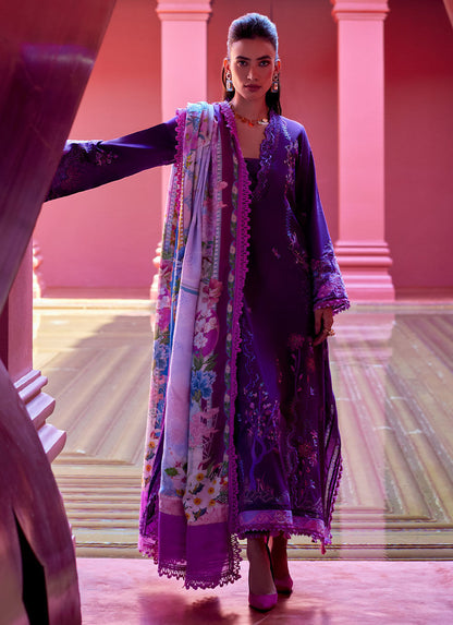 Farah Talib Aziz | Suay Lawn 24 | YURI PURPLE - Ladies Clothes - Maria Faisal