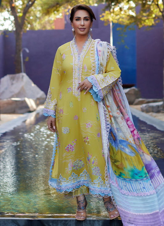 Farah Talib Aziz | Suay Lawn 24 | KELAYA KIWI - Ladies Clothes - Maria Faisal