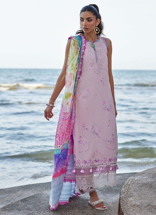 Farah Talib Aziz | Suay Lawn 24 | IZUMI PINK - Ladies Clothes - Maria Faisal