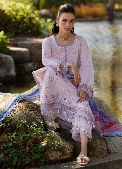 Farah Talib Aziz | Suay Lawn 24 | IZUMI PINK - Ladies Clothes - Maria Faisal