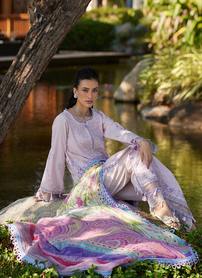 Farah Talib Aziz | Suay Lawn 24 | IZUMI PINK - Ladies Clothes - Maria Faisal