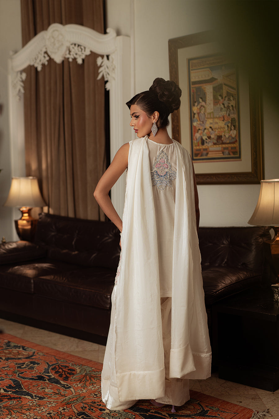 Saira Rizwan | Velvet Pret 25 | NARGIS-SRVP25-07 - Formal Dress - available at Maria Faisal in UK and USA.
