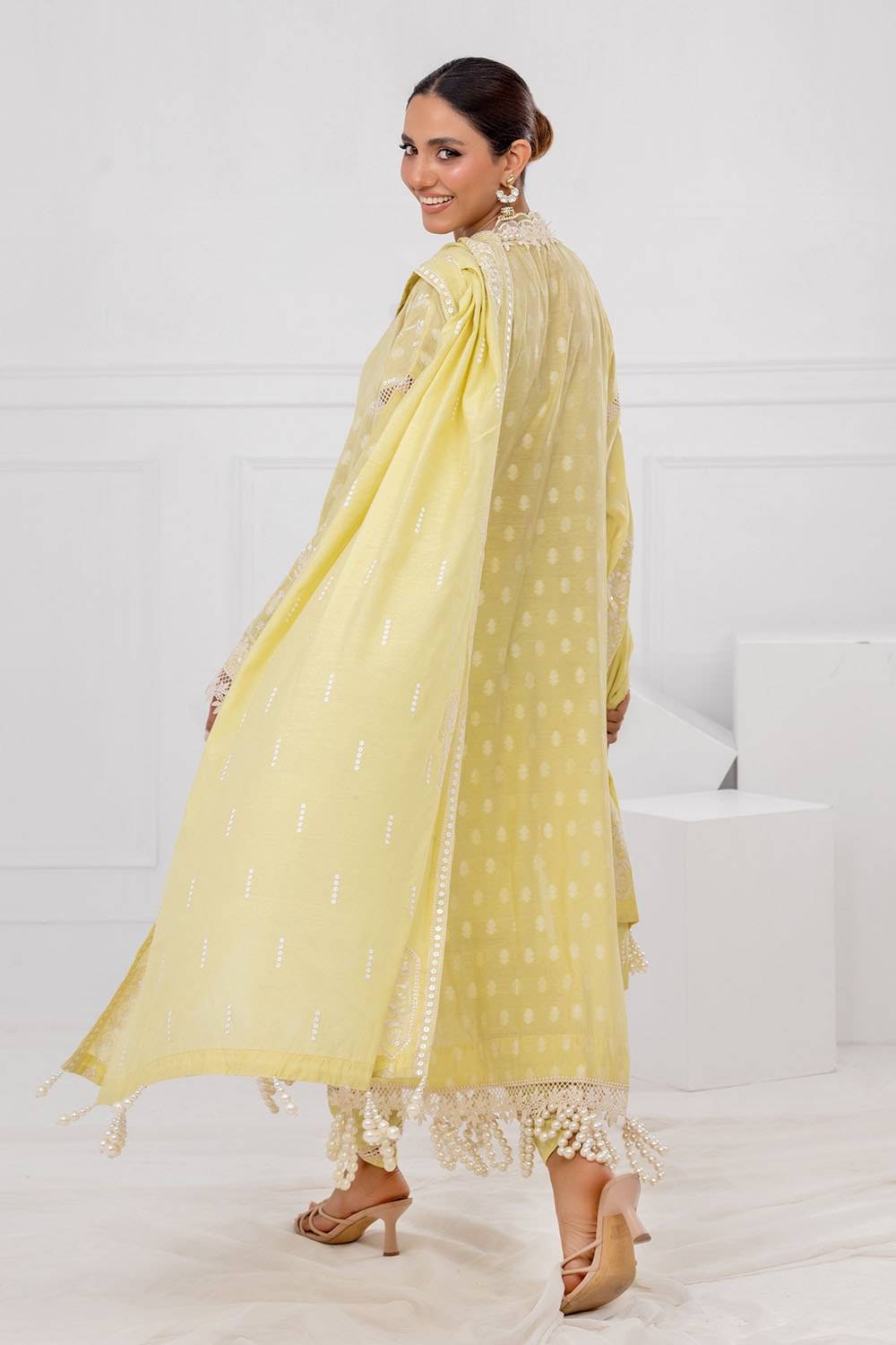 Gul Ahmed | Festive Eid 25 | FE-52080 by Maria Faisal - Registered Vendor of : Gul Ahmed - type : Ladies Clothes - 100% original wedding dresses