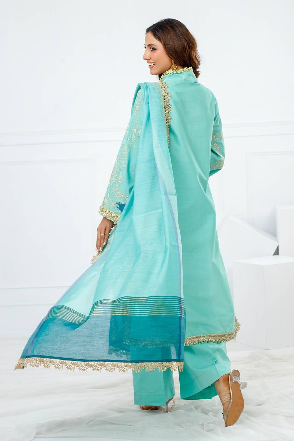 Gul Ahmed | Festive Eid 25 | FE-52083 by Maria Faisal - Registered Vendor of : Gul Ahmed - type : Ladies Clothes - 100% original wedding dresses