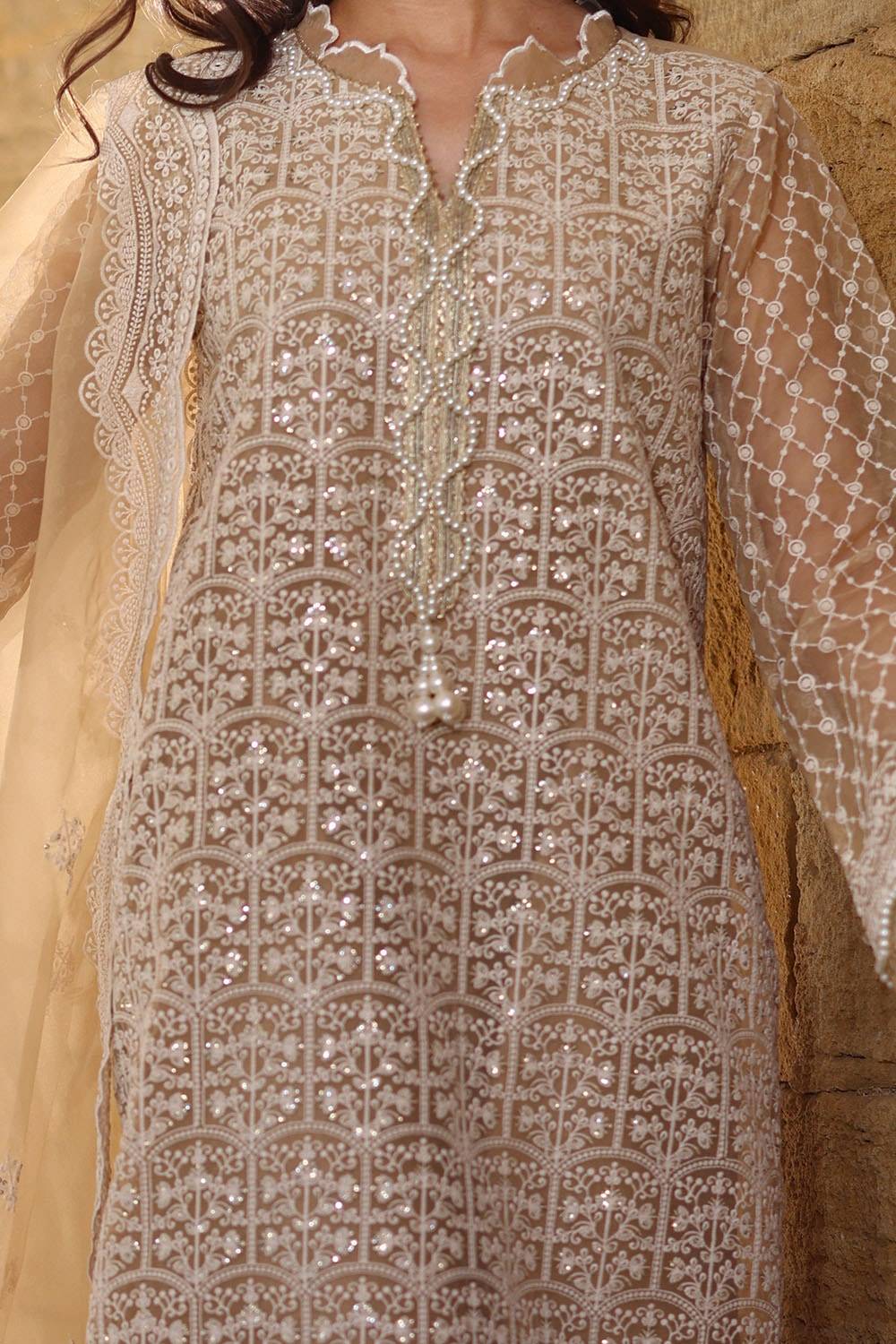 Gul Ahmed | Festive Eid 25 | FE-52087 by Maria Faisal - Registered Vendor of : Gul Ahmed - type : Ladies Clothes - 100% original wedding dresses