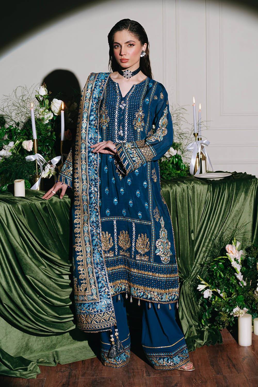 Gul Ahmed | Festive Eid 25 | FE-52095 by Maria Faisal - Registered Vendor of : Gul Ahmed - type : Ladies Clothes - 100% original wedding dresses