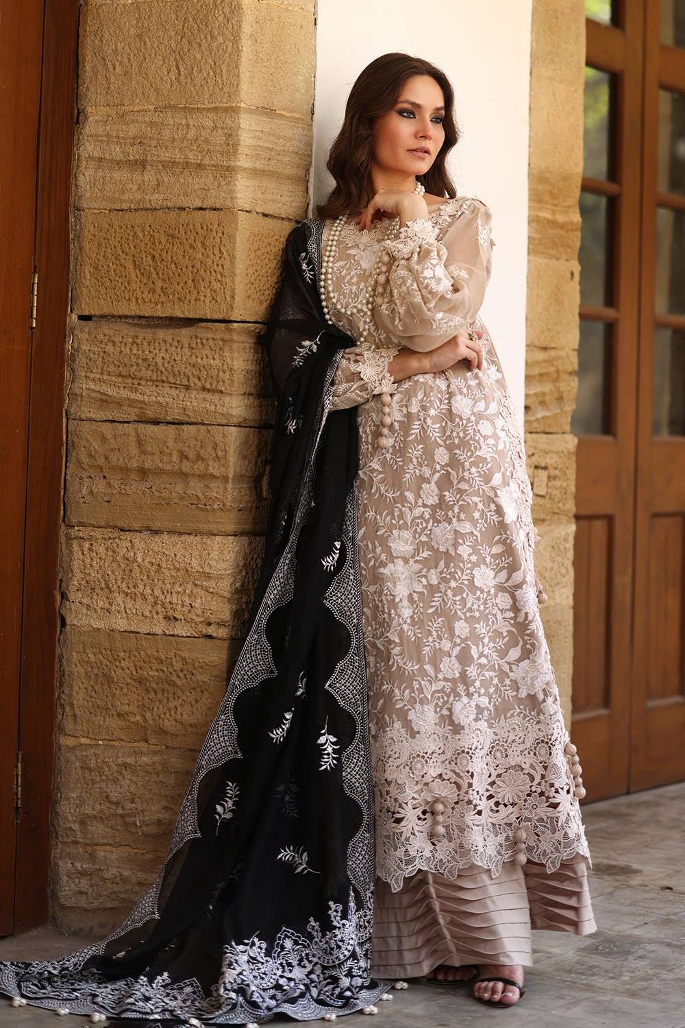 Gul Ahmed | Festive Eid 25 | FE-52099 by Maria Faisal - Registered Vendor of : Gul Ahmed - type : - 100% original wedding dresses