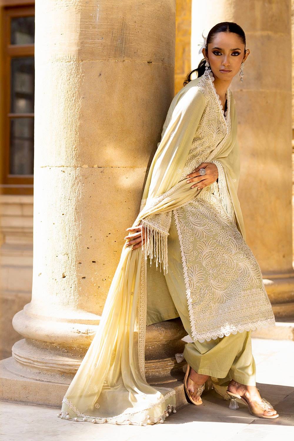 Gul Ahmed | Festive Eid 25 | FE-52104 by Maria Faisal - Registered Vendor of : Gul Ahmed - type : Ladies Clothes - 100% original wedding dresses