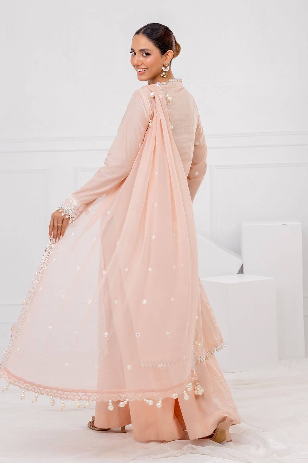 Gul Ahmed | Festive Eid 25 | FE-52107 by Maria Faisal - Registered Vendor of : Gul Ahmed - type : Ladies Clothes - 100% original wedding dresses