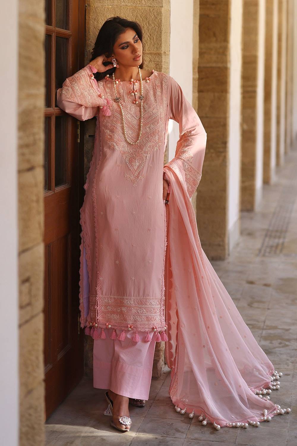 Gul Ahmed | Festive Eid 25 | FE-52120 by Maria Faisal - Registered Vendor of : Gul Ahmed - type : Ladies Clothes - 100% original wedding dresses