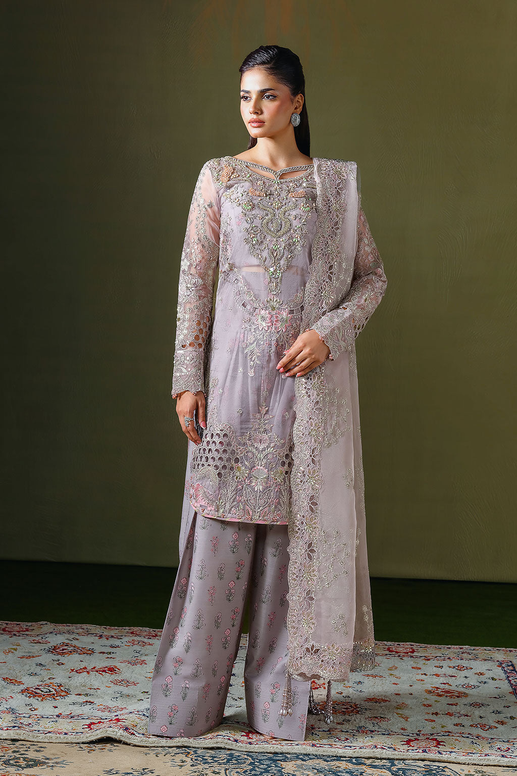 Ramsha | Festive Collection 25 | E-308 - Formal Dress - available at Maria Faisal in UK and USA.
