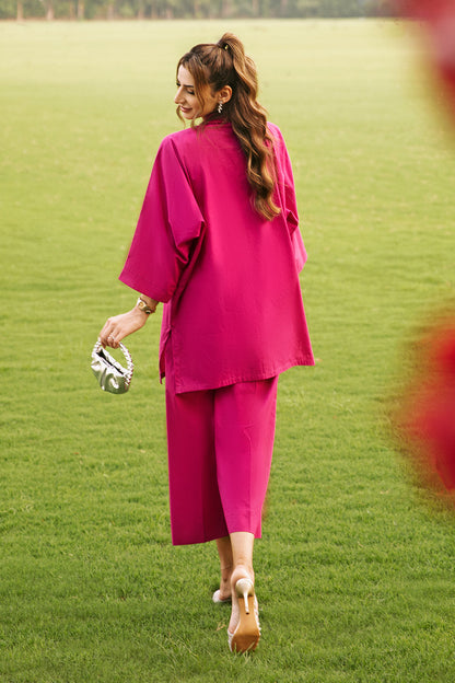 Vanya | Co Ords | CO-53 - Casual Dress - available at Maria Faisal in UK and USA.