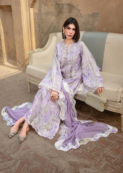 Crimson | Flow Lawn'26 | A SUMMER DANCE - D2B - Festive Dress - available at Maria Faisal in UK and USA.
